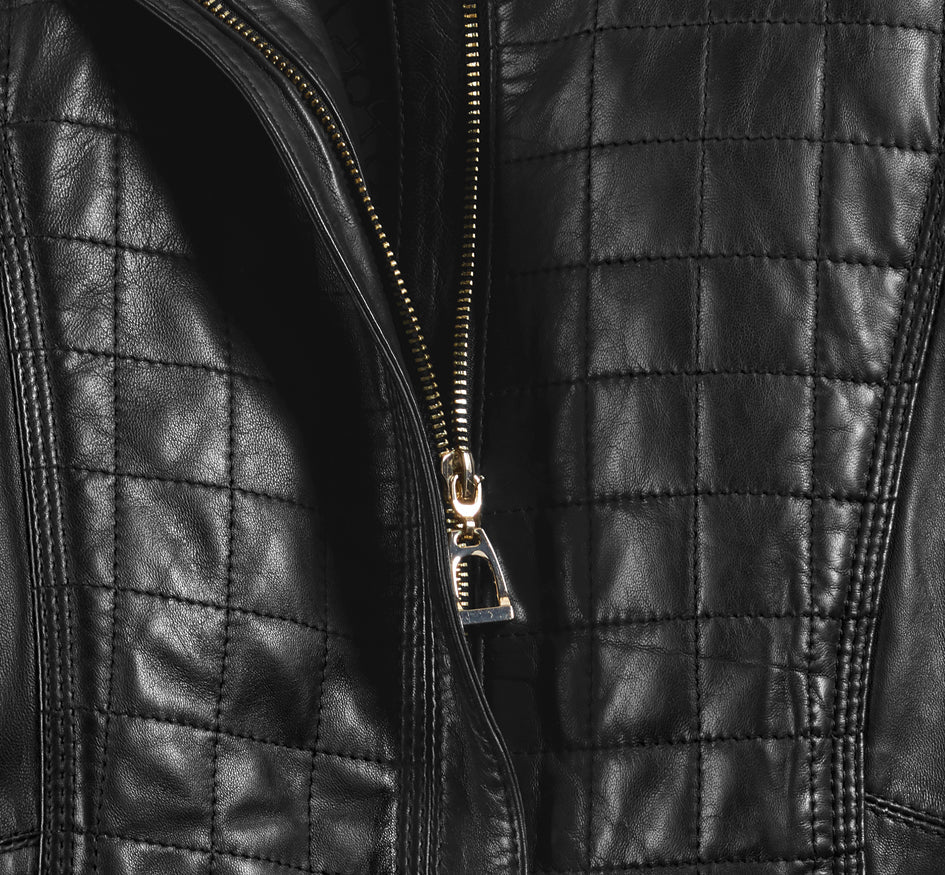 DS Ladies’ Moto Leather Jacket