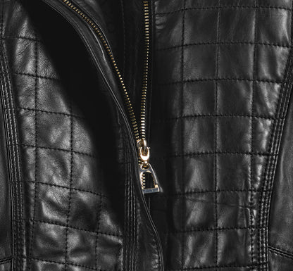 DS Ladies’ Moto Leather Jacket