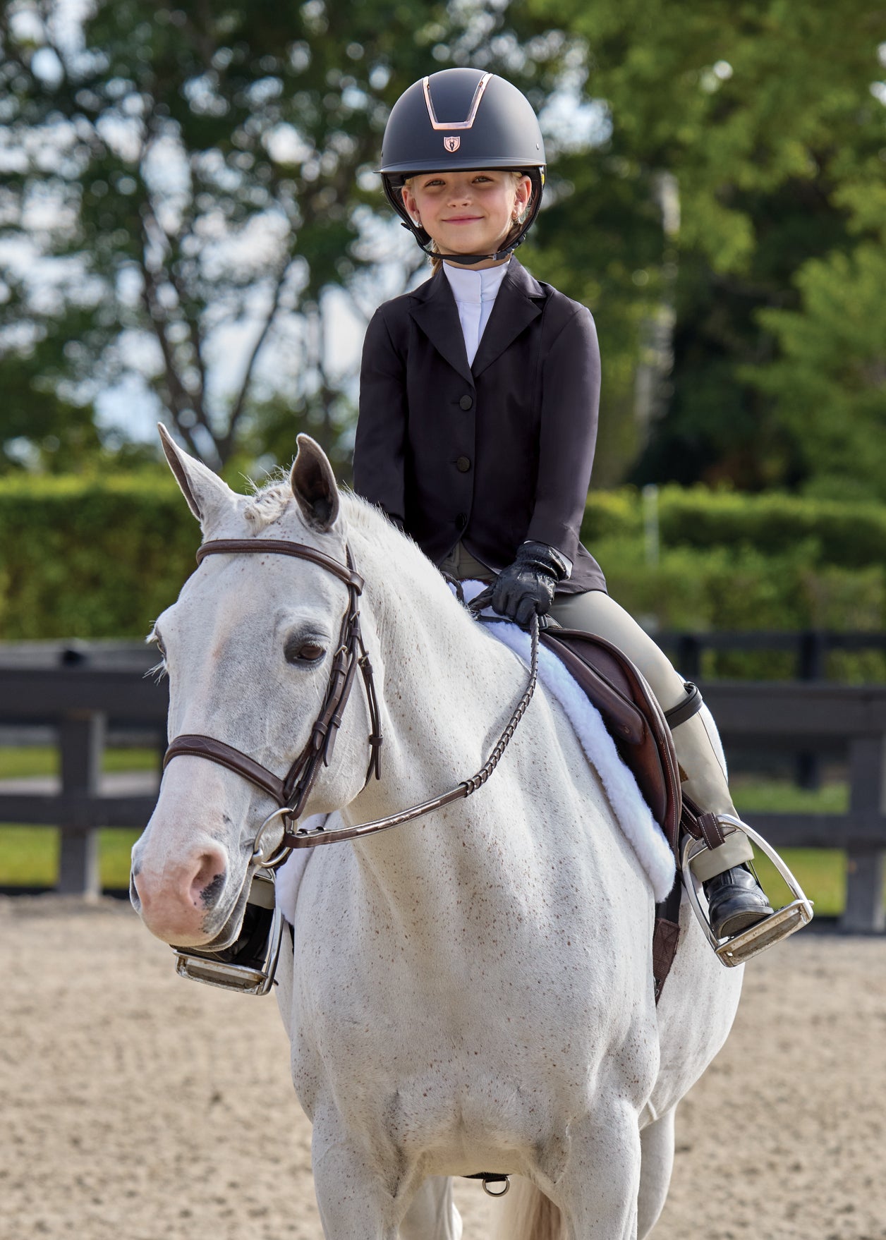 R.J. Classics Sloane Jr. Girls’ Show Coat