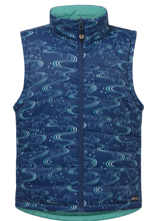 Kerrits Kids' Ride The Wind Reversible Quilted Vest