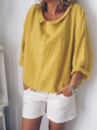 Peter Pan collar pullover