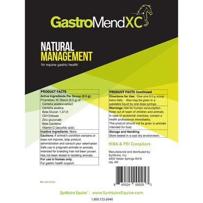 SynNutra Equine GastroMend XC Powder