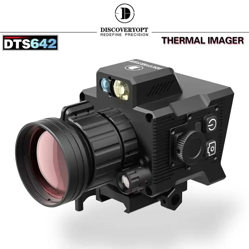 See in total darkness- Infrared WIFI Shockproof Hunting Clip-on Thermal