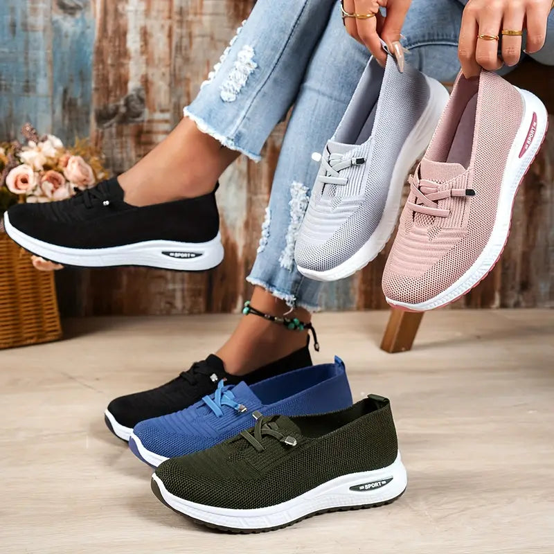 Women's Breathable Lightweight Arch Support Orthopedic Sneakers Sports Shoes