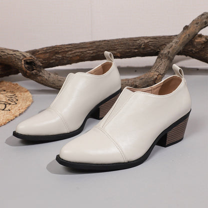 Women's Comfortable slip-on Ankle Boots