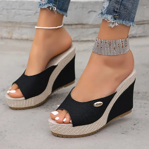 Women's Stylish Comfortable Espadrille Slip-On Sandals