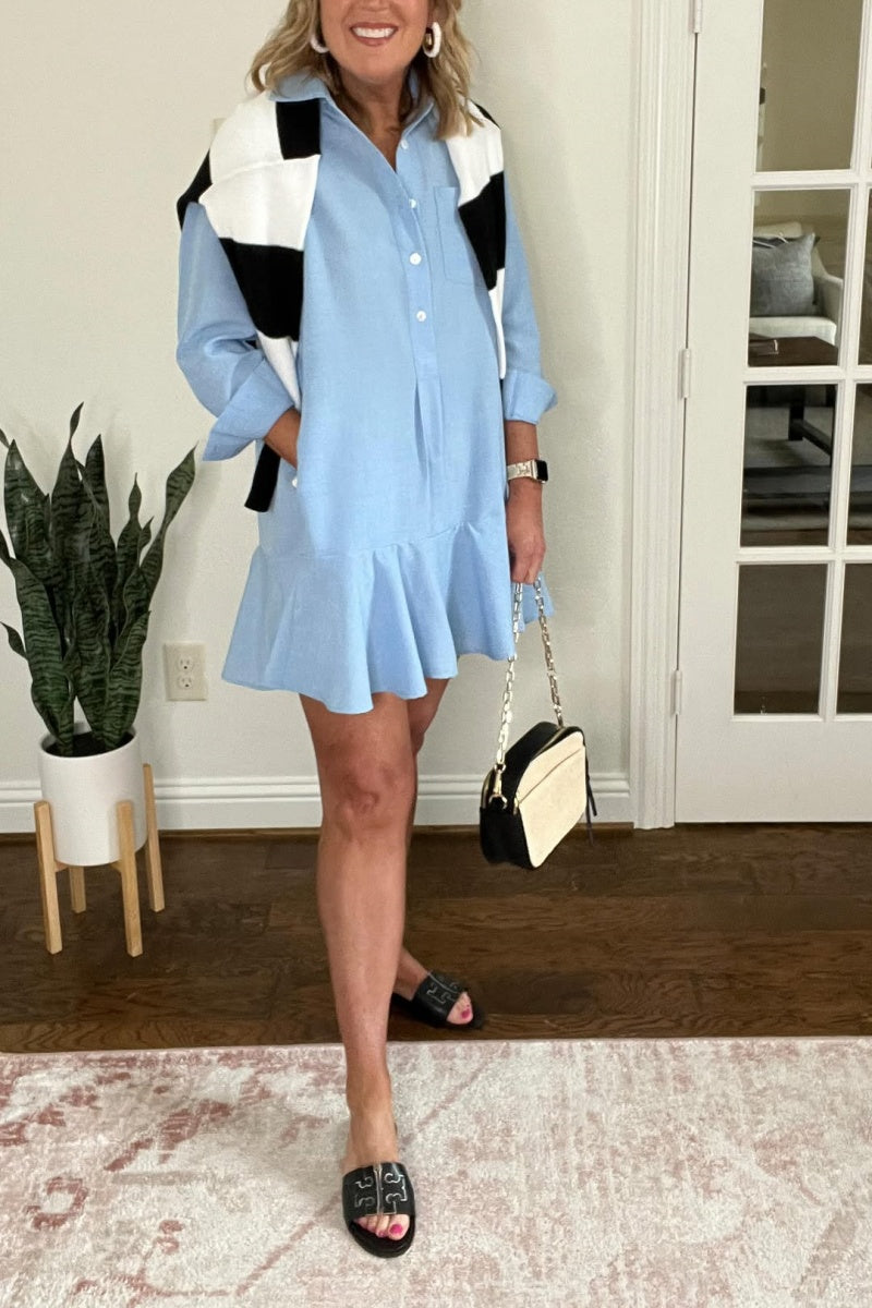 Chambray Callahan Shirt Dress