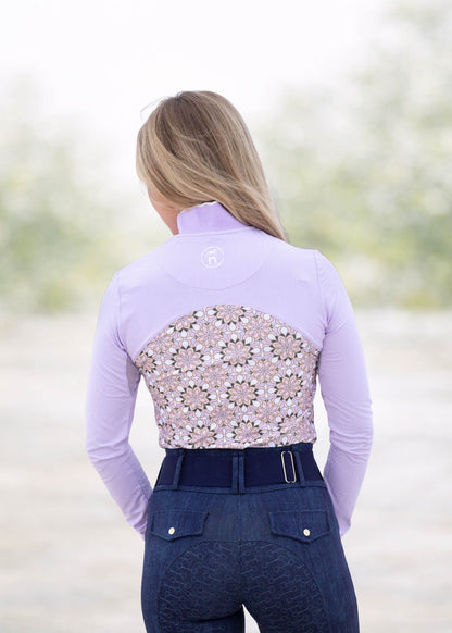 Novella Equestrian The Faith Long-Sleeve Sun Shirt