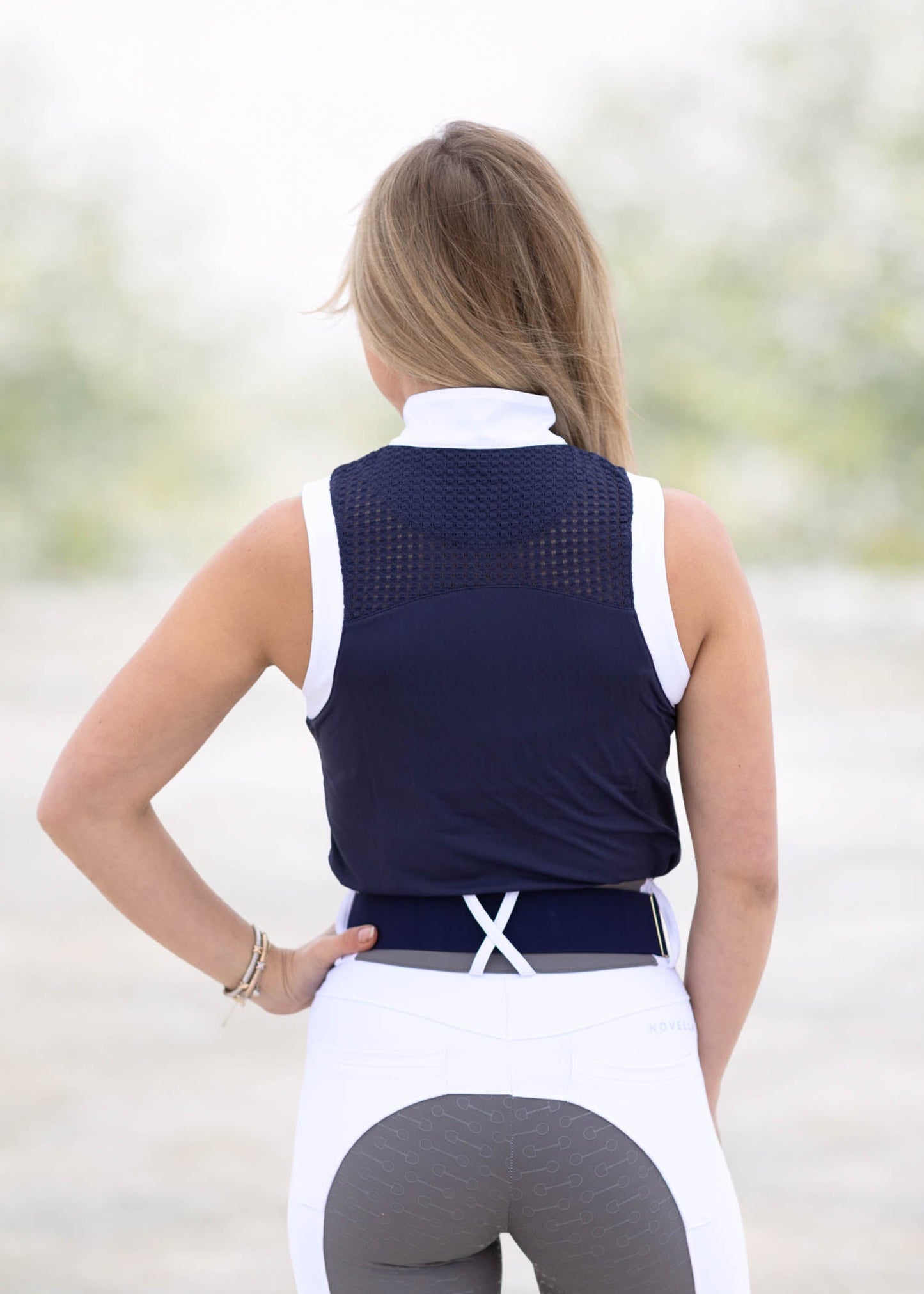 Novella Equestrian The Havallo Sleeveless Show Shirt