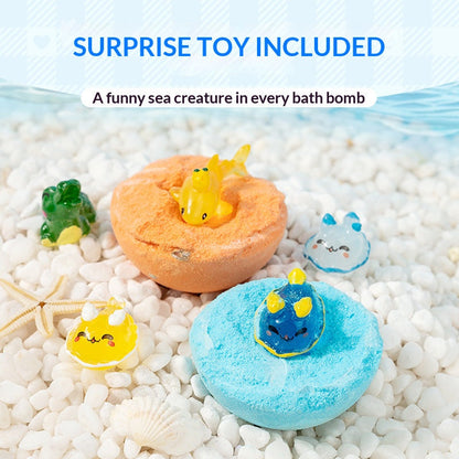 12-Piece Bath Bomb Gift Set for Kids
