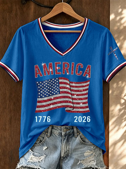Women's 250 Year Print Short Sleeve T-shirt