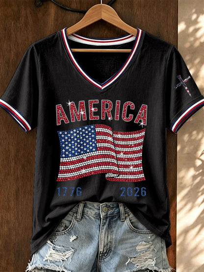Women's 250 Year Print Short Sleeve T-shirt