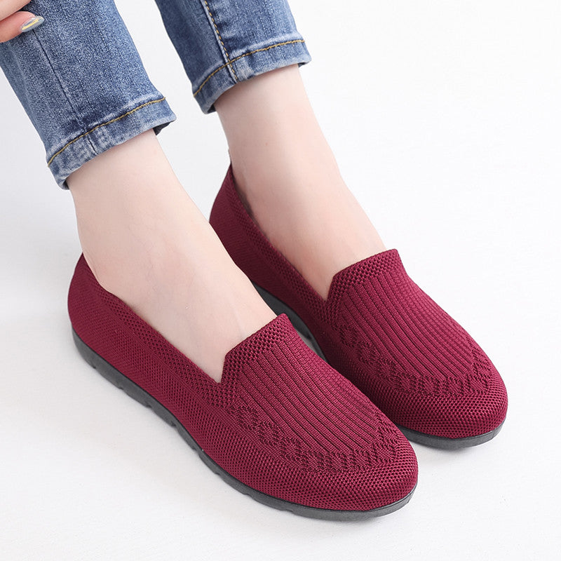🔥Women's Stylish Knit Mesh Slip-on Sneakers