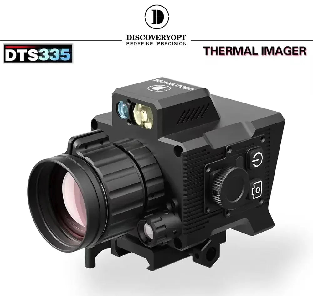See in total darkness- Infrared WIFI Shockproof Hunting Clip-on Thermal