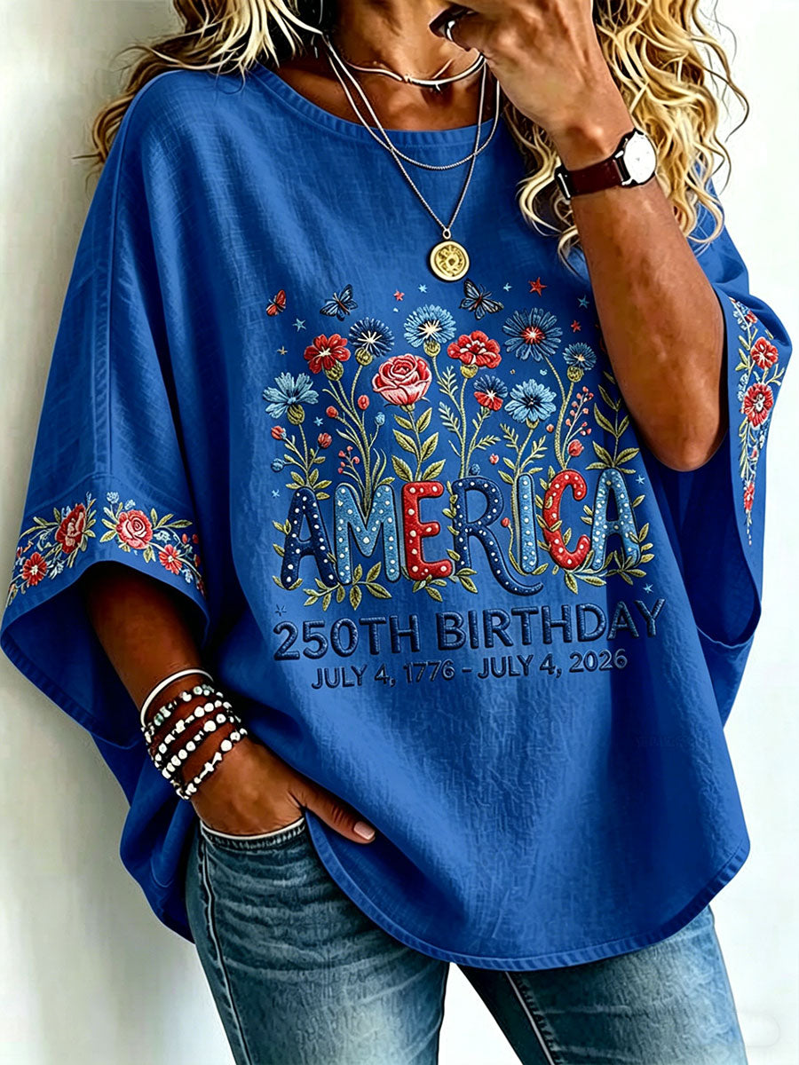 Women's 250th Anniversary Loose Top