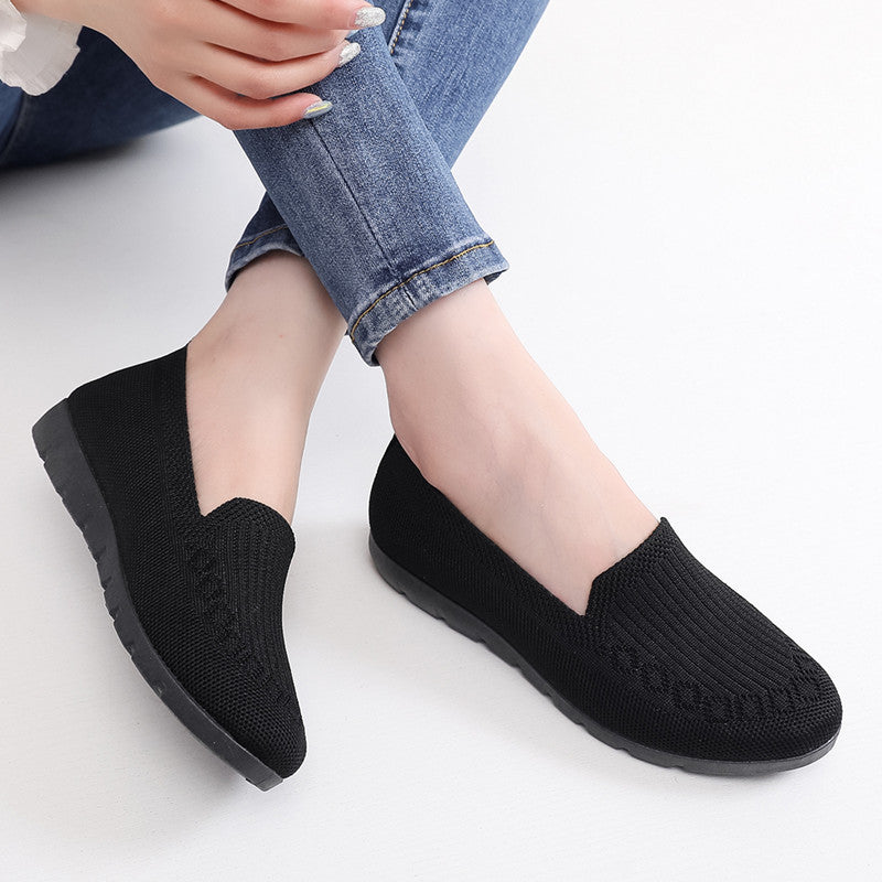 🔥Women's Stylish Knit Mesh Slip-on Sneakers