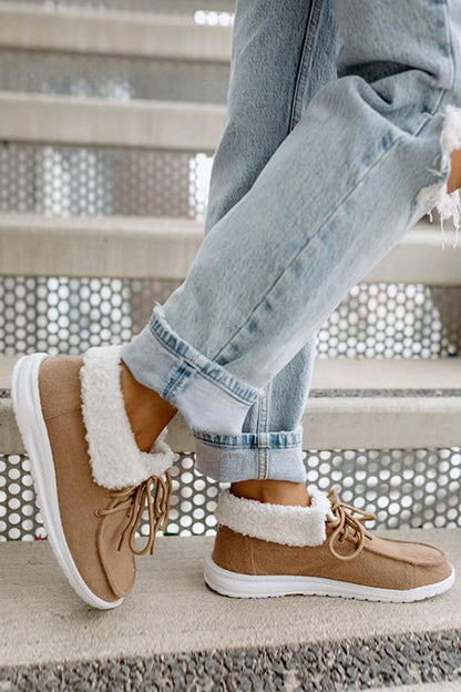 Gypsy Jazz Odeme Sherpa Cuffed Sneaker