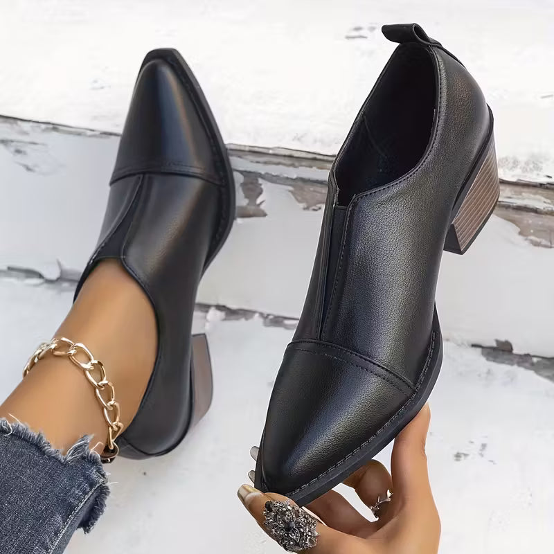 Women's Comfortable slip-on Ankle Boots