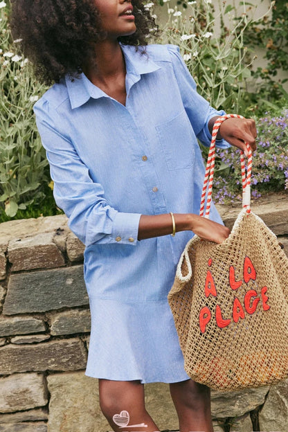 Chambray Callahan Shirt Dress