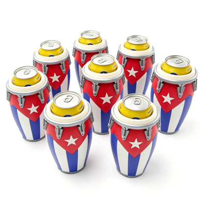 Conga Style Can Holder, 3D Printed 12oz Can Stand, Portable Drink Carrier, Unique Beverage Rack, Perfect for Parties and Festivals