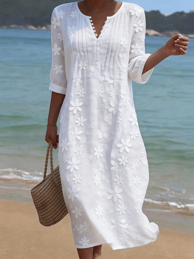 Women'S Casual Printed Dress