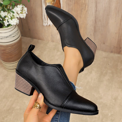 Women's Comfortable slip-on Ankle Boots