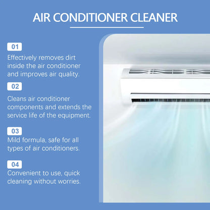 Air Conditioner Cleaner, Household Air Conditioner Hang-Up, Non-Dismantling, Odorless Descaling, Foam Air Conditioner Cleaning