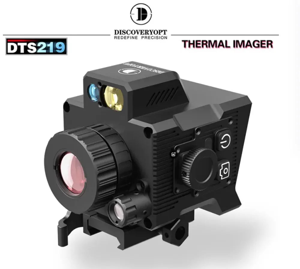 See in total darkness- Infrared WIFI Shockproof Hunting Clip-on Thermal