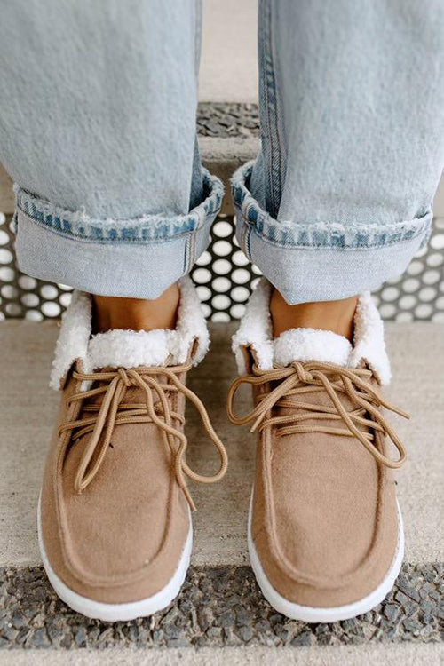 Gypsy Jazz Odeme Sherpa Cuffed Sneaker