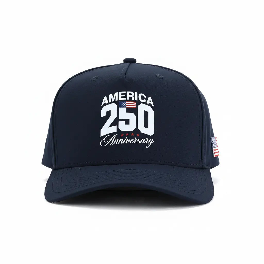 Curves and Clubs American Golf Hat - USA FLAG HAT - ONE SIZE FITS ALL GOLF HAT
