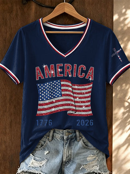 Women's 250 Year Print Short Sleeve T-shirt