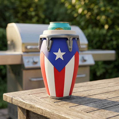 Conga Style Can Holder, 3D Printed 12oz Can Stand, Portable Drink Carrier, Unique Beverage Rack, Perfect for Parties and Festivals
