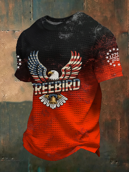 Men's American 250th Anniversary Print Casual Top