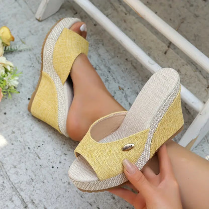 Women's Stylish Comfortable Espadrille Slip-On Sandals