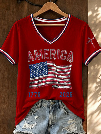 Women's 250 Year Print Short Sleeve T-shirt