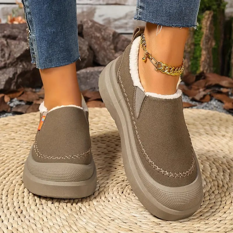 Women's Warmth Slip-On Winter Boots