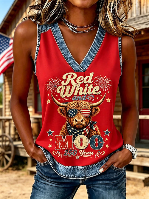 Women's American 250-Year Western Style Vest