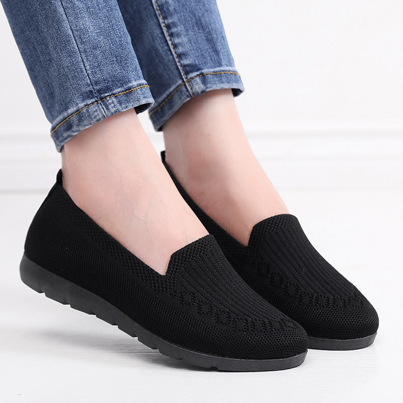 🔥Women's Stylish Knit Mesh Slip-on Sneakers
