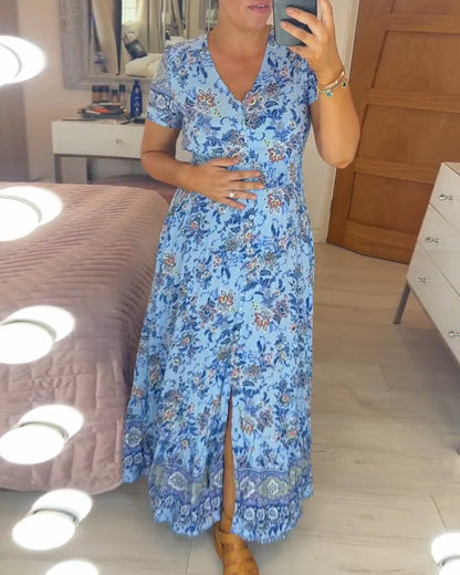 FLORAL PATTERN DRESS