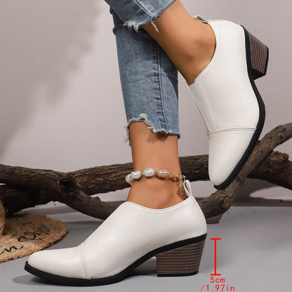 Women's Comfortable slip-on Ankle Boots