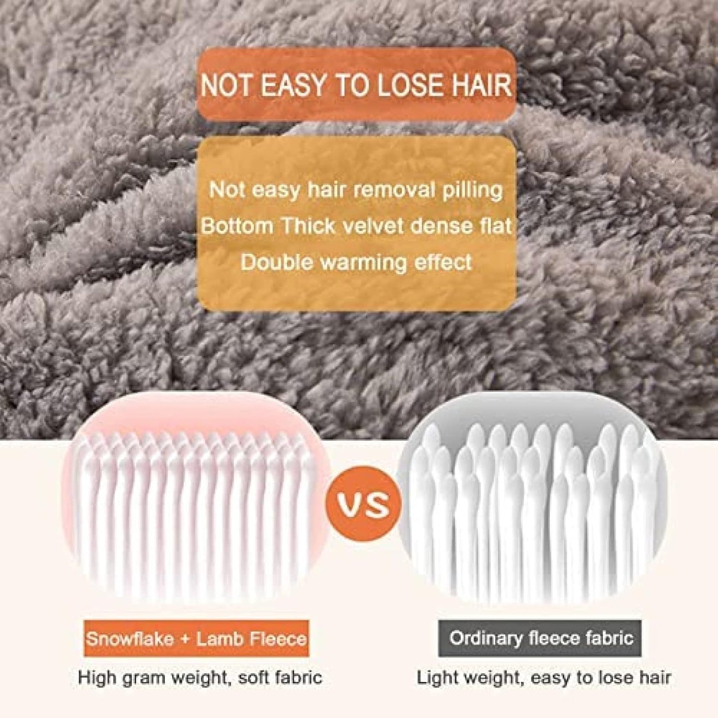 Thick warm cashmere blanket bedding hollow fiber down quilt