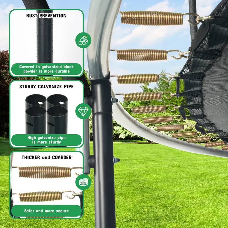 Coomgo AirBound 14FT Family Trampoline