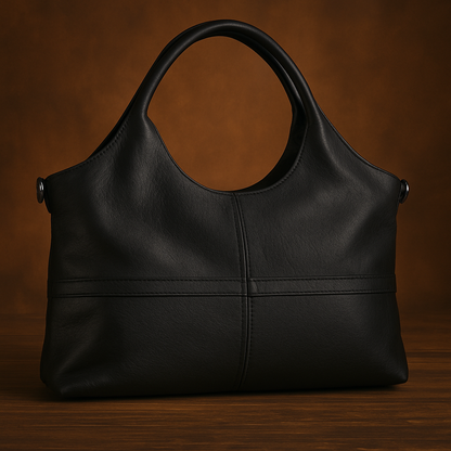 Elegant Leather Women's Crossbody Shoulder Bag