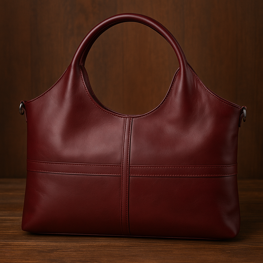 Elegant Leather Women's Crossbody Shoulder Bag