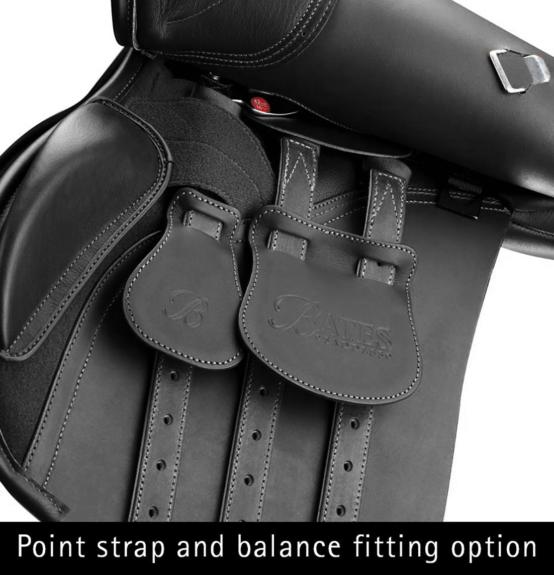 Bates All-Purpose Saddle in Heritage Leather with CAIR
