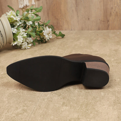 Women's Comfortable slip-on Ankle Boots