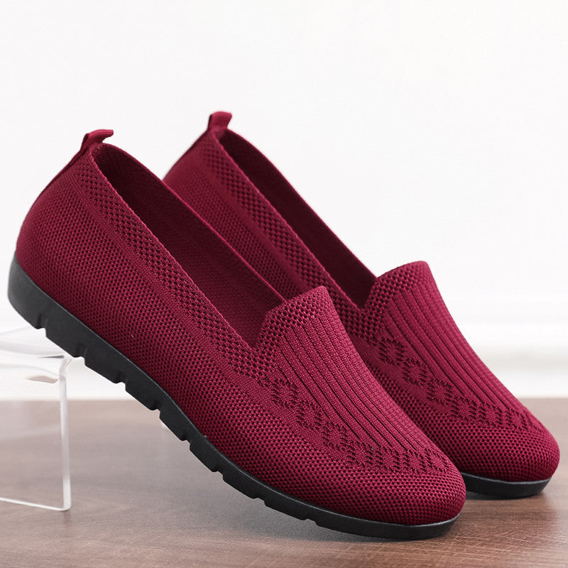 🔥Women's Stylish Knit Mesh Slip-on Sneakers