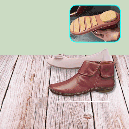 Women Hemmed Zip Casual Plain Round Toe Short Boots With Flat Heel