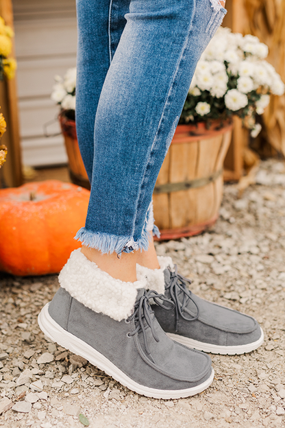 Gypsy Jazz Odeme Sherpa Cuffed Sneaker