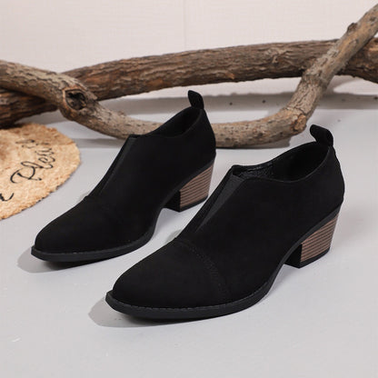Women's Comfortable slip-on Ankle Boots